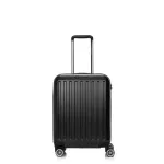 Walizka na kółkach SwissBags Cosmos czarna - średnia 73-86 l Walizka na kółkach SwissBags Cosmos czarna - średnia 73-86 l