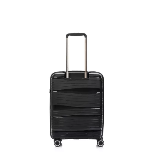 Walizka na kółkach Swissbags Wave czarna - 72 l