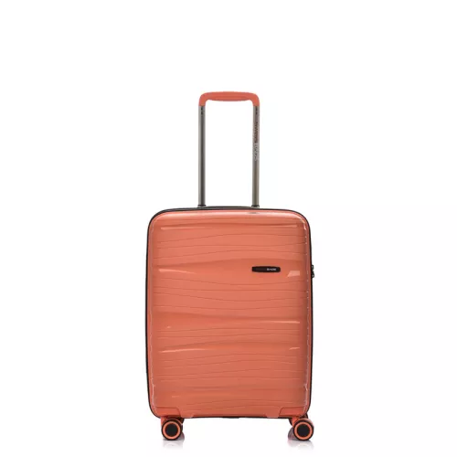  Walizka kabinowa SwissBags Wave koralowa - 39 l 
