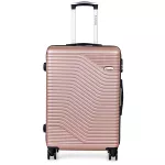 Zestaw walizek podróżnych 3w1 Sapphire ST-140 - złote DUO 