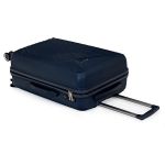 Walizka na kółkach twarda Sapphire ST-3030P granatowa - średnia M