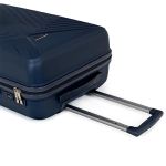 Walizka na kółkach twarda Sapphire ST-3030P granatowa - średnia M