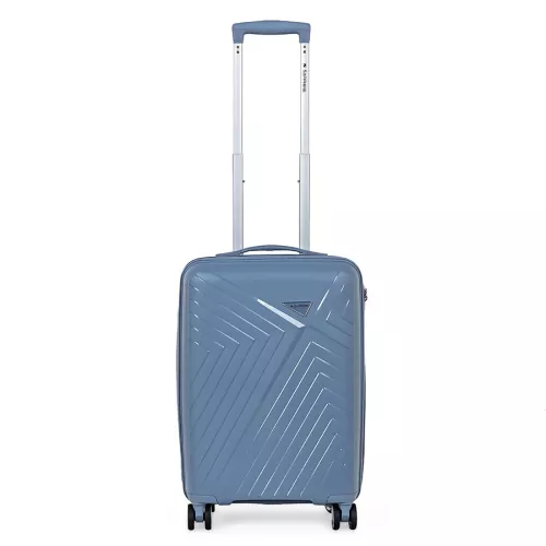 Walizka na kółkach twarda Sapphire ST-3030P niebieska - mała S