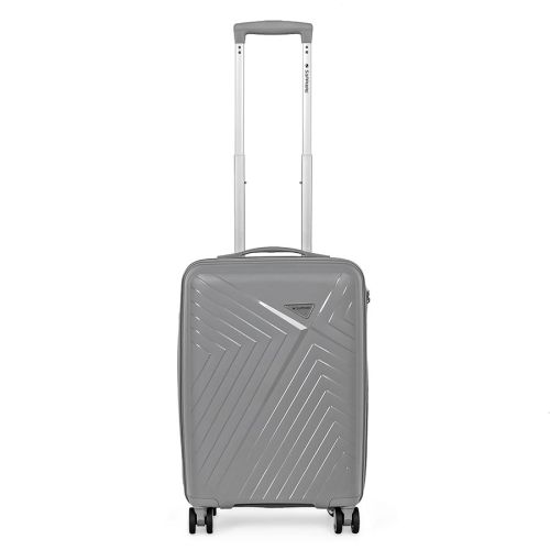 Walizka na kółkach twarda Sapphire ST-3030P szara - mała S