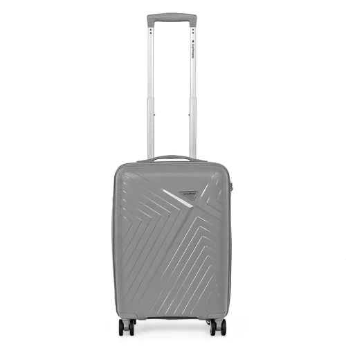 Walizka na kółkach twarda Sapphire ST-3030P szara - mała S