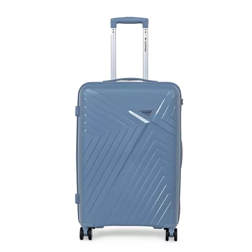 Walizka na kółkach twarda Sapphire ST-3030P niebieska - średnia M