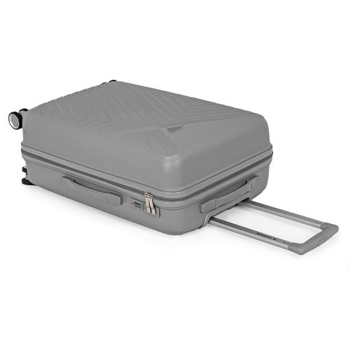 Zestaw walizek podróżnych twardych 3w1 Sapphire ST-3030P - szare