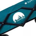 Wózek turystyczny z daszkiem Sapphire ST-160 - morski