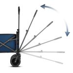 Wózek turystyczny z daszkiem Nils Camp NC2605 - niebieski