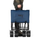 Wózek turystyczny z daszkiem Nils Camp NC2605 - niebieski