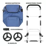 Wózek zakupowy Cruiser Allround 650065 - niebieski