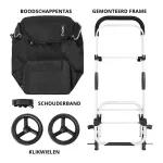 Wózek zakupowy Cruiser Allround 650064 - czarny Wózek zakupowy Cruiser Allround 650064 - czarny