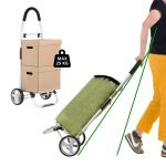 Wózek zakupowy Cruiser Classic Premium 650068 - zielony
