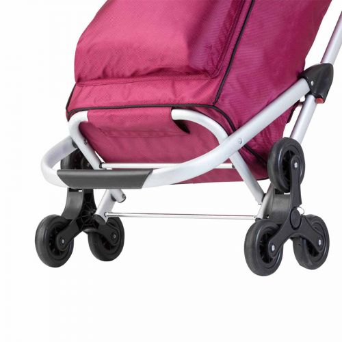 Wózek zakupowy Cruiser Expert Premium 604353 - fuksja Wózek zakupowy Cruiser Expert Premium 604353 - fuksja