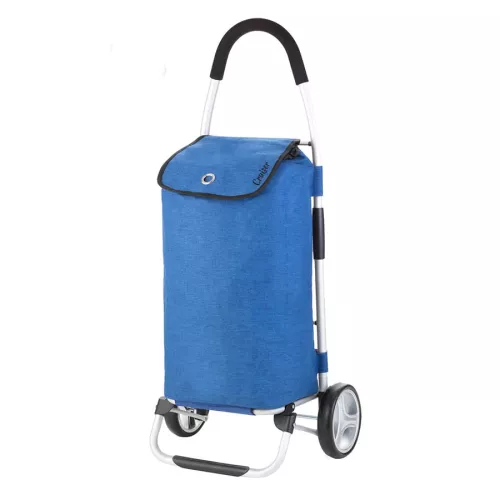 Wózek zakupowy składany Classic Premium 650061 - niebieski