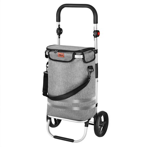 Wózek zakupowy składany Nils Camp NC4305 50l Premium - szary