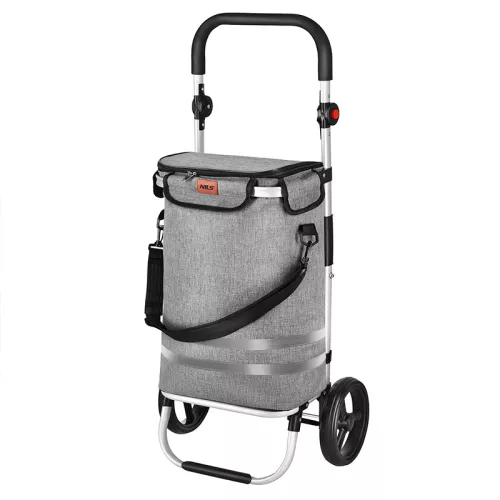 Wózek zakupowy składany Nils Camp NC4305 50l Premium - szary