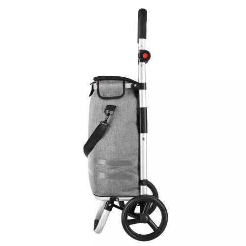 Wózek zakupowy składany Nils Camp NC4305 50l Premium - szary