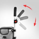 Wózek zakupowy składany Nils Camp NC4305 50l Premium - szary