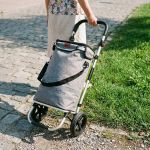 Wózek zakupowy składany Nils Camp NC4305 50l Premium - szary