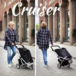 Wózek zakupowy trójkołowy Cruiser 650062 niebieski Wózek zakupowy trójkołowy Cruiser 650062 niebieski
