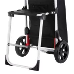 Wózek zakupowy z siedziskiem Cruiser Relax Premium 604350 - czarny Wózek zakupowy z siedziskiem Cruiser Relax Premium 604350 - czarny