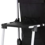 Wózek zakupowy z siedziskiem Cruiser Relax Premium 604350 - czarny Wózek zakupowy z siedziskiem Cruiser Relax Premium 604350 - czarny