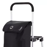 Wózek zakupowy z siedziskiem Cruiser Relax Premium 604350 - czarny Wózek zakupowy z siedziskiem Cruiser Relax Premium 604350 - czarny