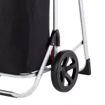 Wózek zakupowy z siedziskiem Cruiser Relax Premium 604350 - czarny Wózek zakupowy z siedziskiem Cruiser Relax Premium 604350 - czarny