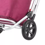 Wózek zakupowy z siedziskiem Cruiser Relax Premium 604351 - fuksja Wózek zakupowy z siedziskiem Cruiser Relax Premium 604351 - fuksja