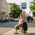 Wózek zakupowy z siedziskiem Nils Camp NC4303 40 l - czarny