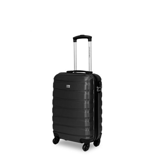 Walizka na kółkach David Jones BA-1030-3N czarna - mała 34l Walizka na kółkach David Jones BA-1030-3N czarna - mała 34l