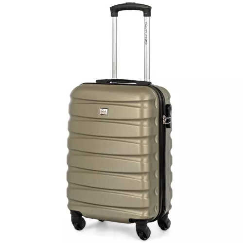 Walizka na kółkach David Jones BA-1030-3D złota - duża 95l