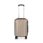 Walizka na kółkach David Jones BA-1050-4D złota - mała 32l Walizka na kółkach David Jones BA-1050-4D złota - mała 32l
