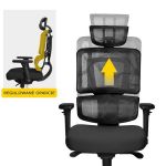 Fotel ergonomiczny Angel biurowy obrotowy dakOta - czarny 