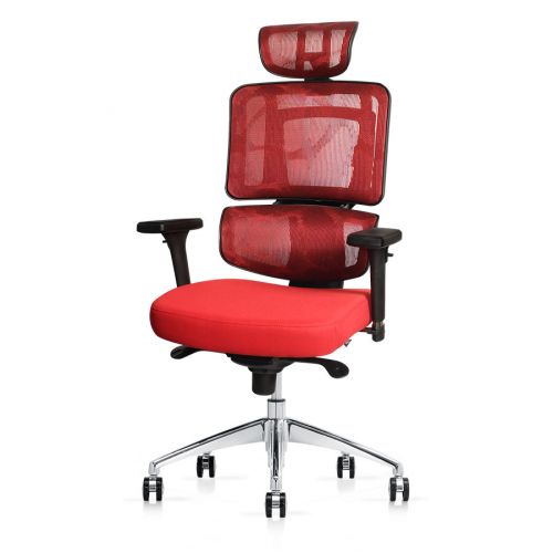 Fotel ergonomiczny Angel biurowy obrotowy dakOta - czerwony