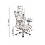 Fotel ergonomiczny Angel biurowy obrotowy eurOpa