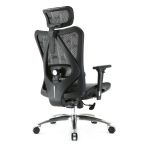 Fotel ergonomiczny Angel biurowy obrotowy kalistO - czarny