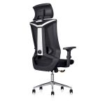 Fotel ergonomiczny Angel biurowy obrotowy milanO - czarny