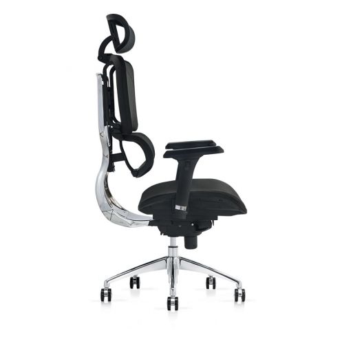 Fotel ergonomiczny Angel biurowy obrotowy Optimus - czarny Fotel ergonomiczny Angel biurowy obrotowy Optimus - czarny