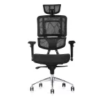 Fotel ergonomiczny Angel biurowy obrotowy Optimus - czarny