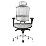 Fotel ergonomiczny Angel biurowy obrotowy Optimus - szary