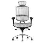 Fotel ergonomiczny Angel biurowy obrotowy Optimus - szary