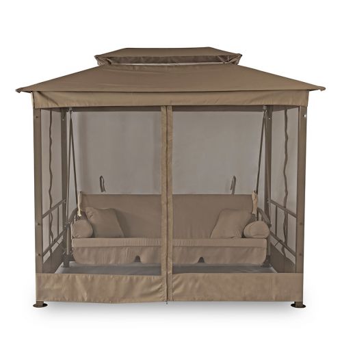 Huśtawka ogrodowa z moskitierą Sapphire ST-770 MIAMI