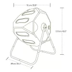 Kompostownik Life Time 60058 - 303 L Kompostownik Life Time 60058 - 303 L