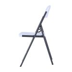 Krzesło składane Lifetime 80615 - biało-grafitowe