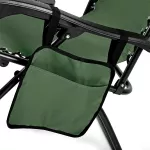 Leżak ogrodowy ACTIVE - khaki Leżak ogrodowy ACTIVE - khaki
