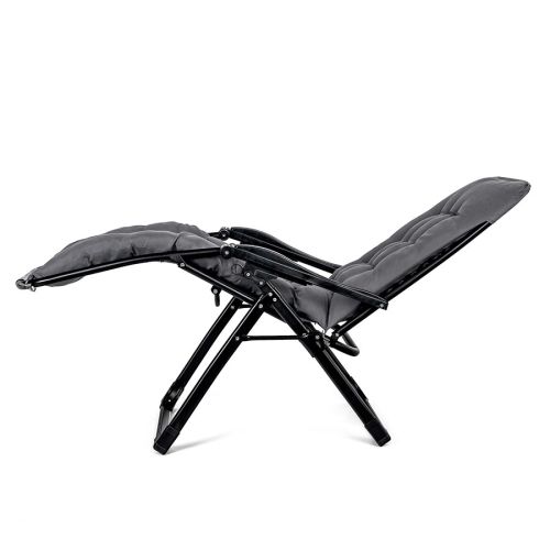 Leżak ogrodowy Sapphire z poduszką ST-607 Livro - szary Leżak ogrodowy Sapphire z poduszką ST-607 Livro - szary