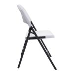 Półkomercyjne krzesło składane (biały granit) 2810