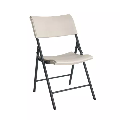 Półkomercyjne krzesło składane (migdałowy) 80142